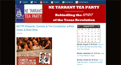 Desktop Screenshot of netarrantteaparty.com